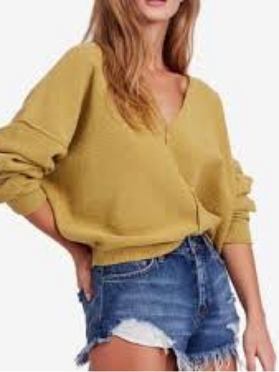 Free People Sweaters - Free People - Take Me Places Pullover Sweater - Size Small